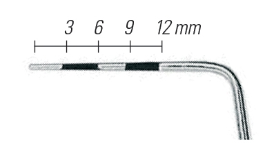 SONDE PARO CP 12 MM KENT DENTAL 