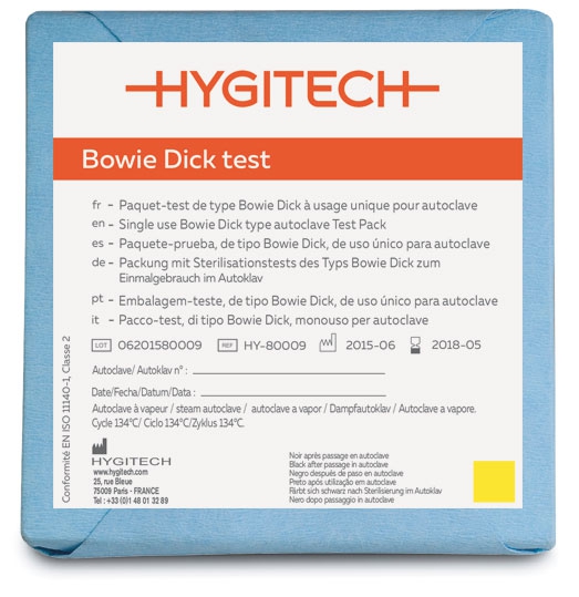 TESTS BOWIE DICK X20