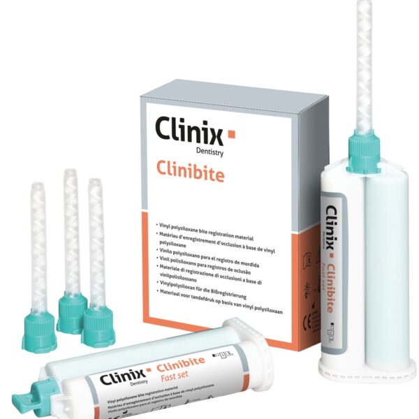 Clinibite - 2 cartouches 50 ml + 12 embouts-mélangeurs