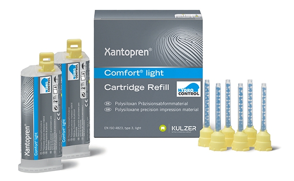 Xantopren Comfort - 2 cartouches de 50 ml + embouts