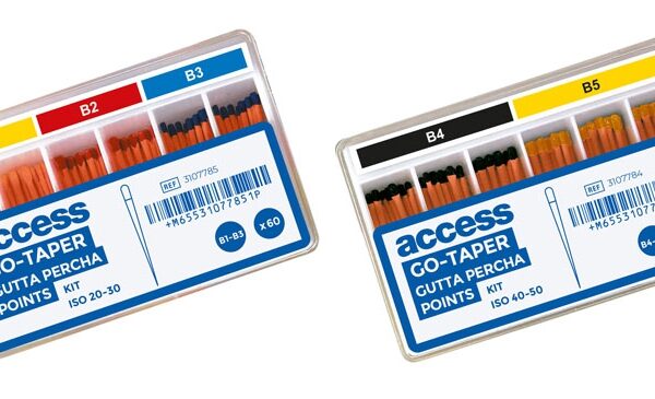 Pointes de Gutta-Percha Go-Taper Access,