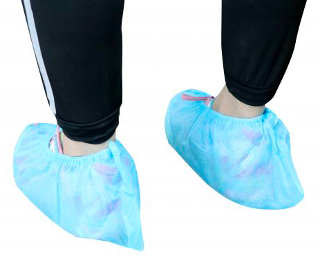 Surchaussures bleues - Boîte de 100