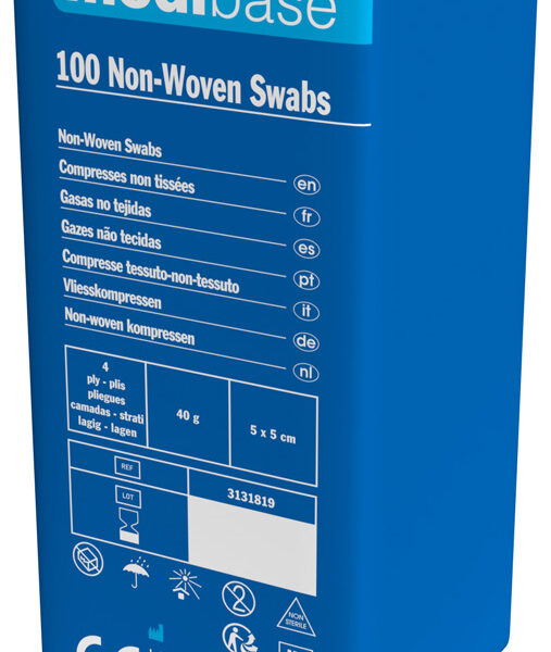 Compresses non-tissé - Carton de 10 boites de 100 compresses