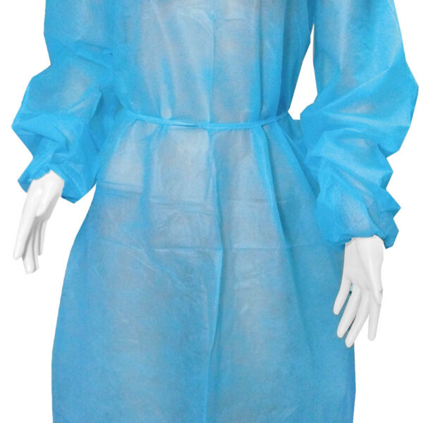 Blouses d'isolation PP 25g/m² avec élastiques aux poignets - 10 blouses