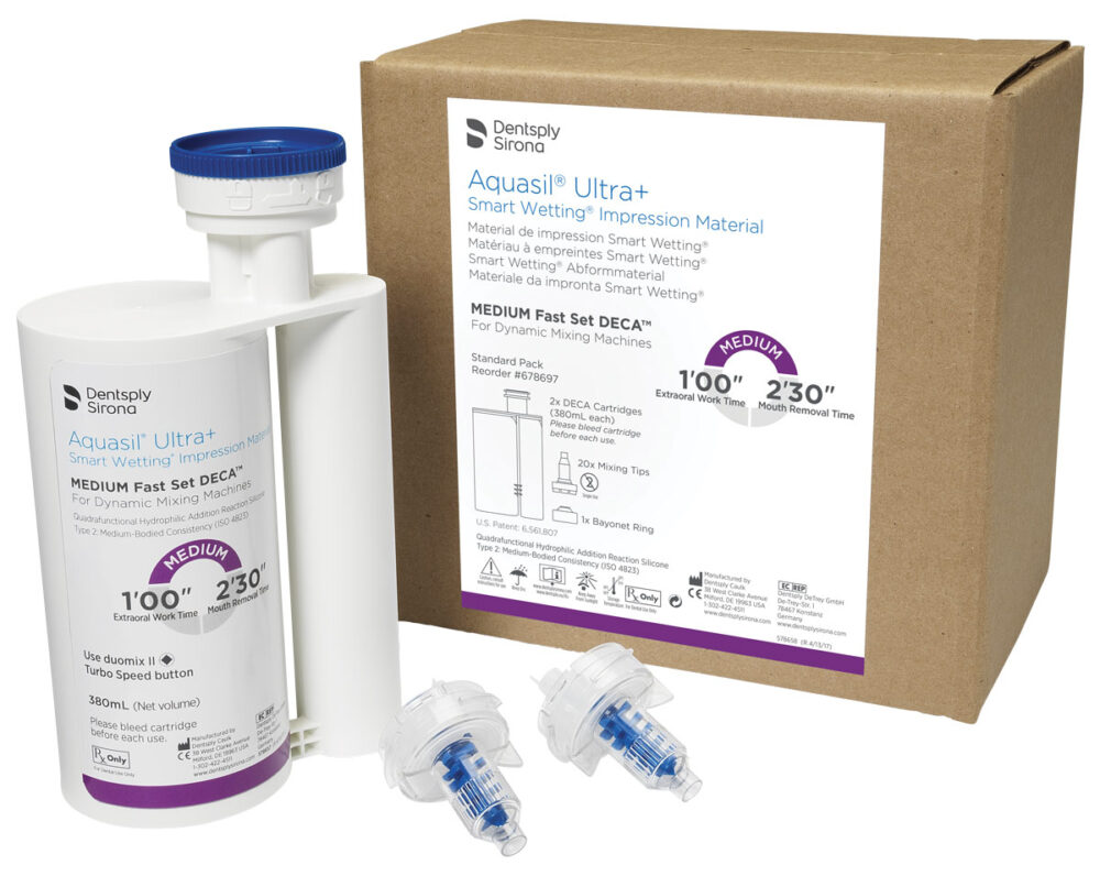 Aquasil Ultra+ - Boîte de 4 x 50 ml