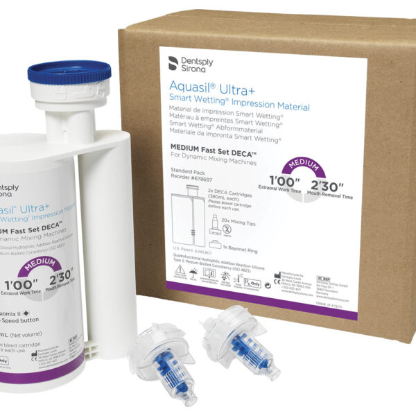 Aquasil Ultra+ - Boîte de 4 x 50 ml