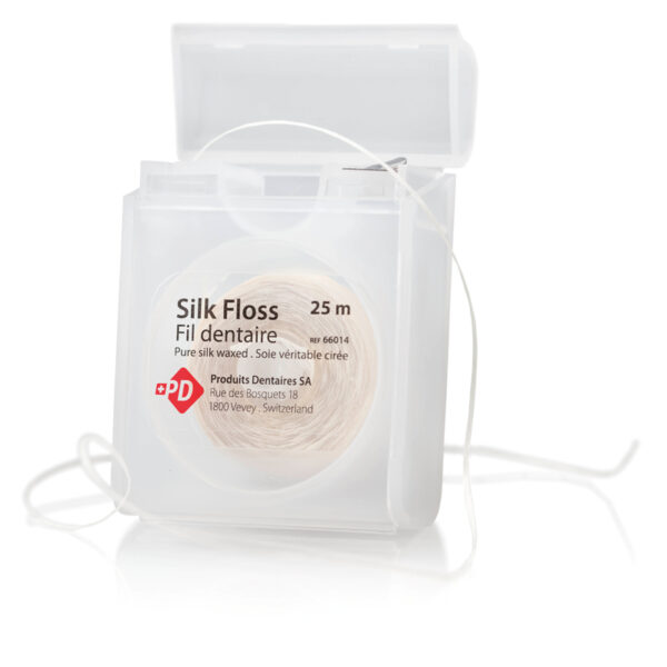 Fils dentaires en Nylon BLANC - Distributeur avec fils dentaire de 25 m