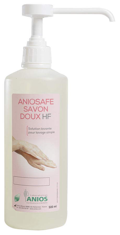 Aniosafe savon doux HF - Flacon de 500 ml