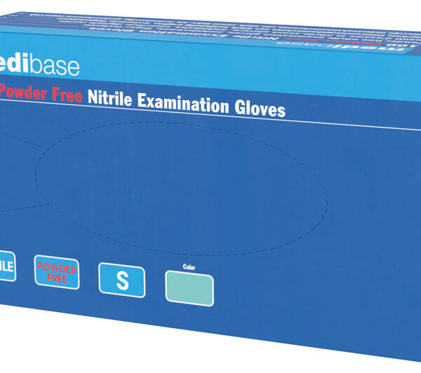 Gants Nitrile Medibase Non Poudré colorés - Boîte de 100