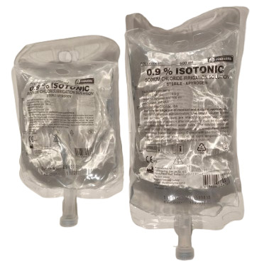 Poche de Chlorure de sodium (sérum physiologique)