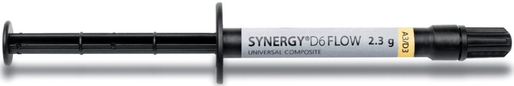 Composite Synergy D6 Flow - Seringue de 2,3 g + 3 aiguilles d'application