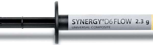 Composite Synergy D6 Flow - Seringue de 2,3 g + 3 aiguilles d'application