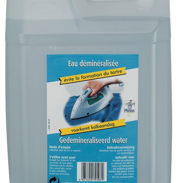 EAU DEMINERALISEE (4 X 5L)