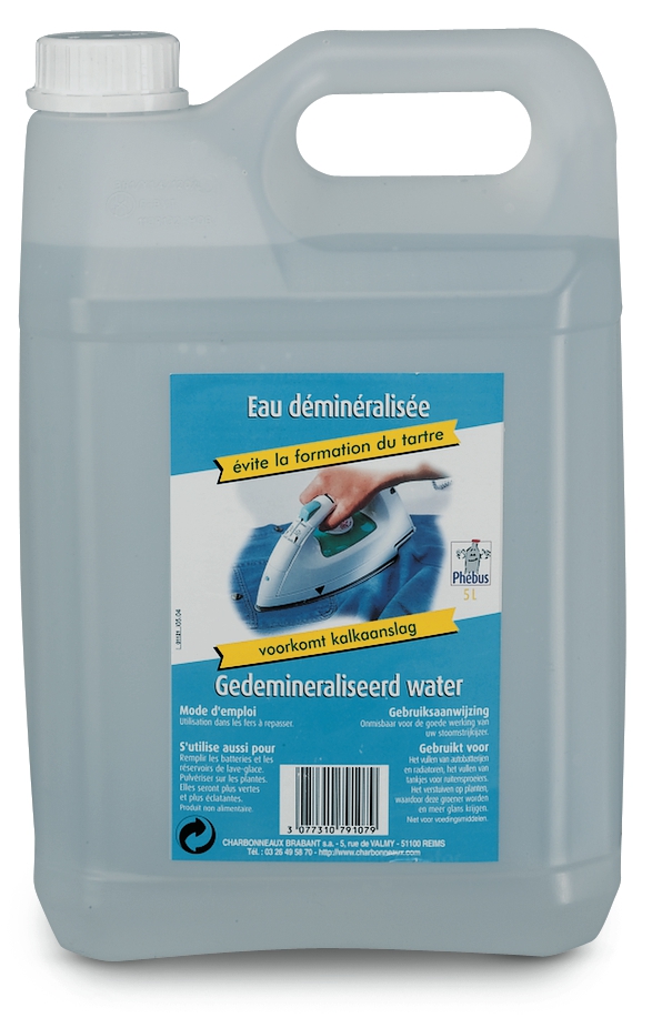EAU DEMINERALISEE (4 X 5L)