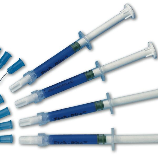 Etch-Rite - Kit de 4 seringues de 1,2 ml de gel de mordançage + 8 embouts aiguilles
