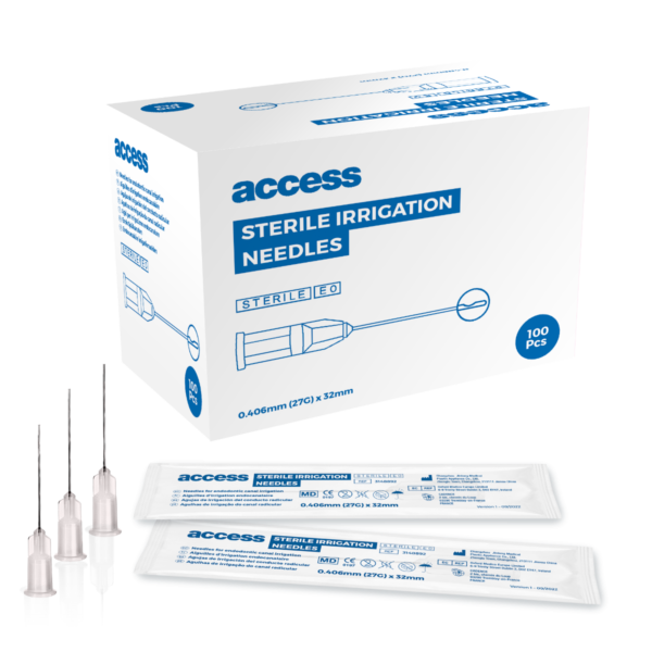Endo Needles Stériles - Boîte de 100 aiguilles endocanalaires