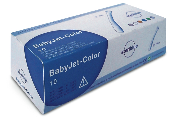 CANULES BABYJET COLOR (10) STERIBLUE