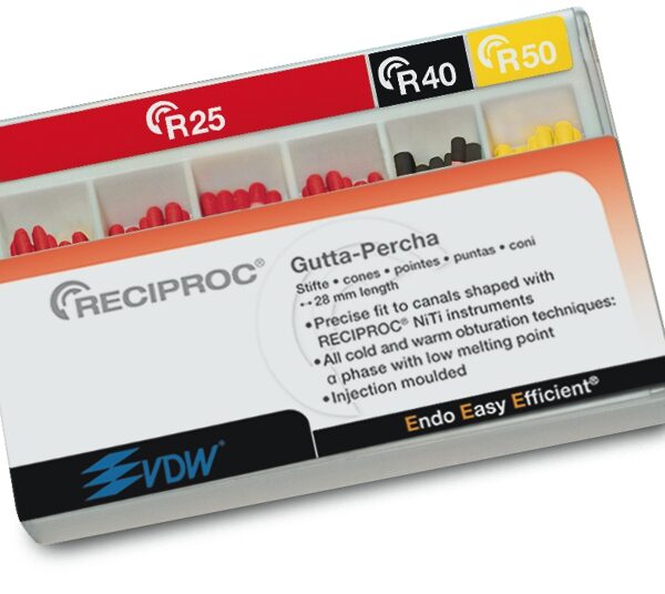 Pointes Gutta Endo-Percha Reciproc - Boîte de 60