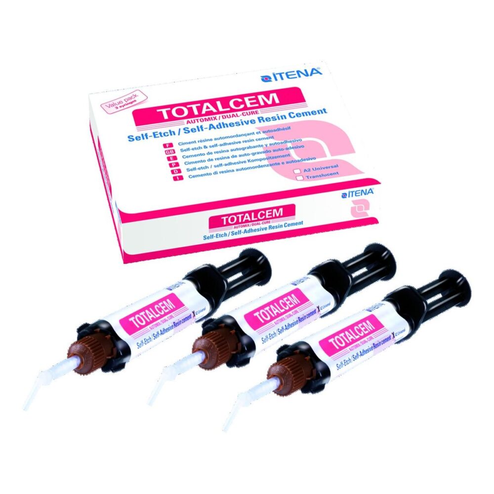 TotalCem - Value Pack de 3 seringues de 8 g Automix + accessoires