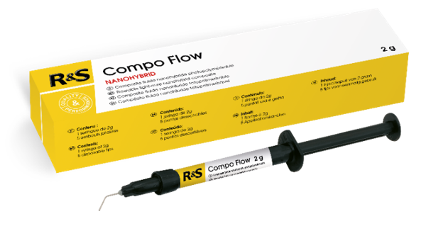 Composite Compo Flow - Seringue de 2 g + 5 embouts (ex Supraflow)