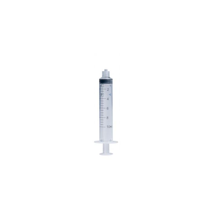 Seringues Luer Lock pour irrigation endocanalaire- Boîte de 100 seringues de 10 ml