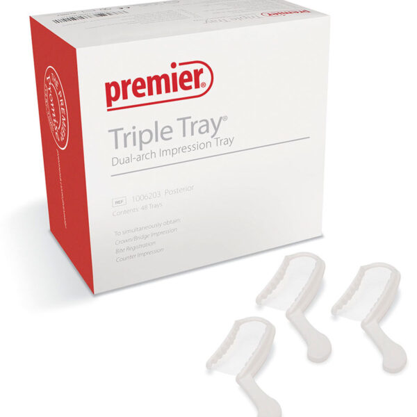 Triple Tray Porte-empreintes partiels premier
