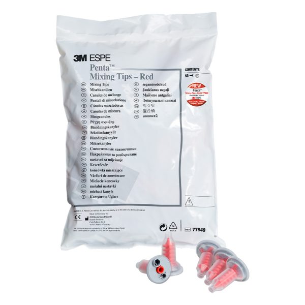 CANULES PENTA ROUGE 50pcs